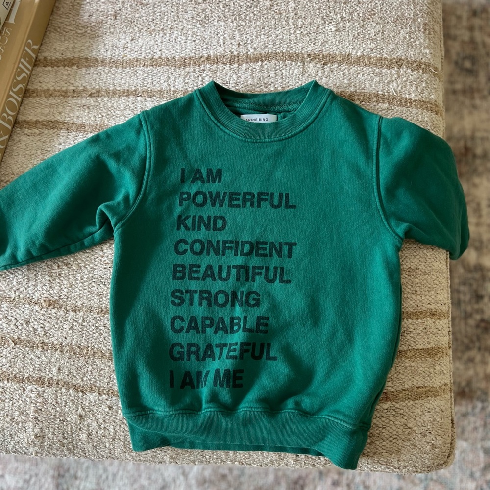Kids Anine Bing sweatshirt